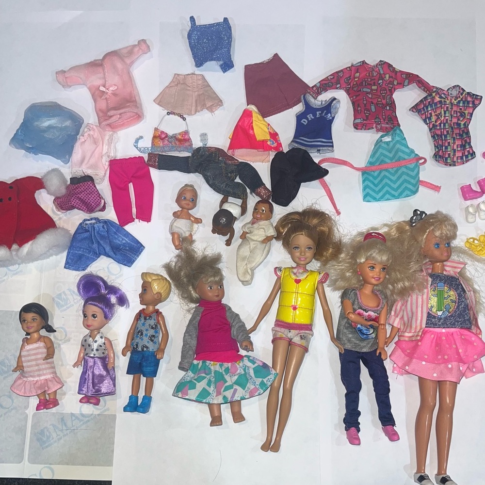 Younger Barbie lot